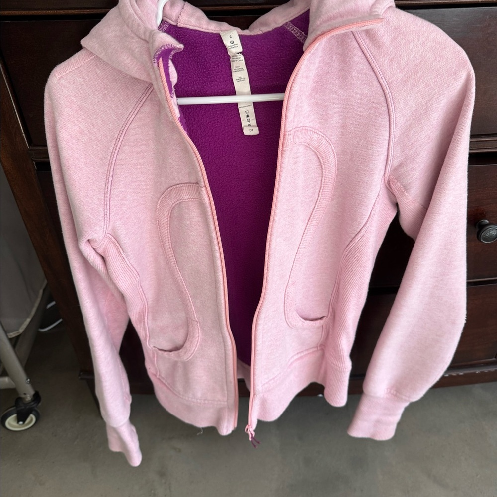 Lululemon Athletica Light Pink Hoodie